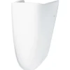 Semicolonna lavello ceramica antibatterica Segundo Frente 263 mm bianco