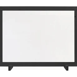 Separatore in legno parafiato 70 cm x 50 cm tinto nero
