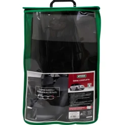 Serie completa coprisedili Fiat 500L antracite e grigio piombo