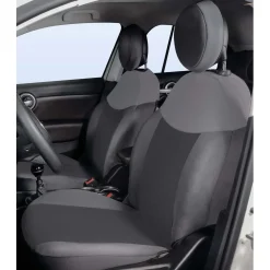 Serie completa coprisedili Fiat 500L antracite e grigio piombo