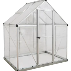Serra da giardino Palram Canopia Hybrid 126x185x208 cm argento