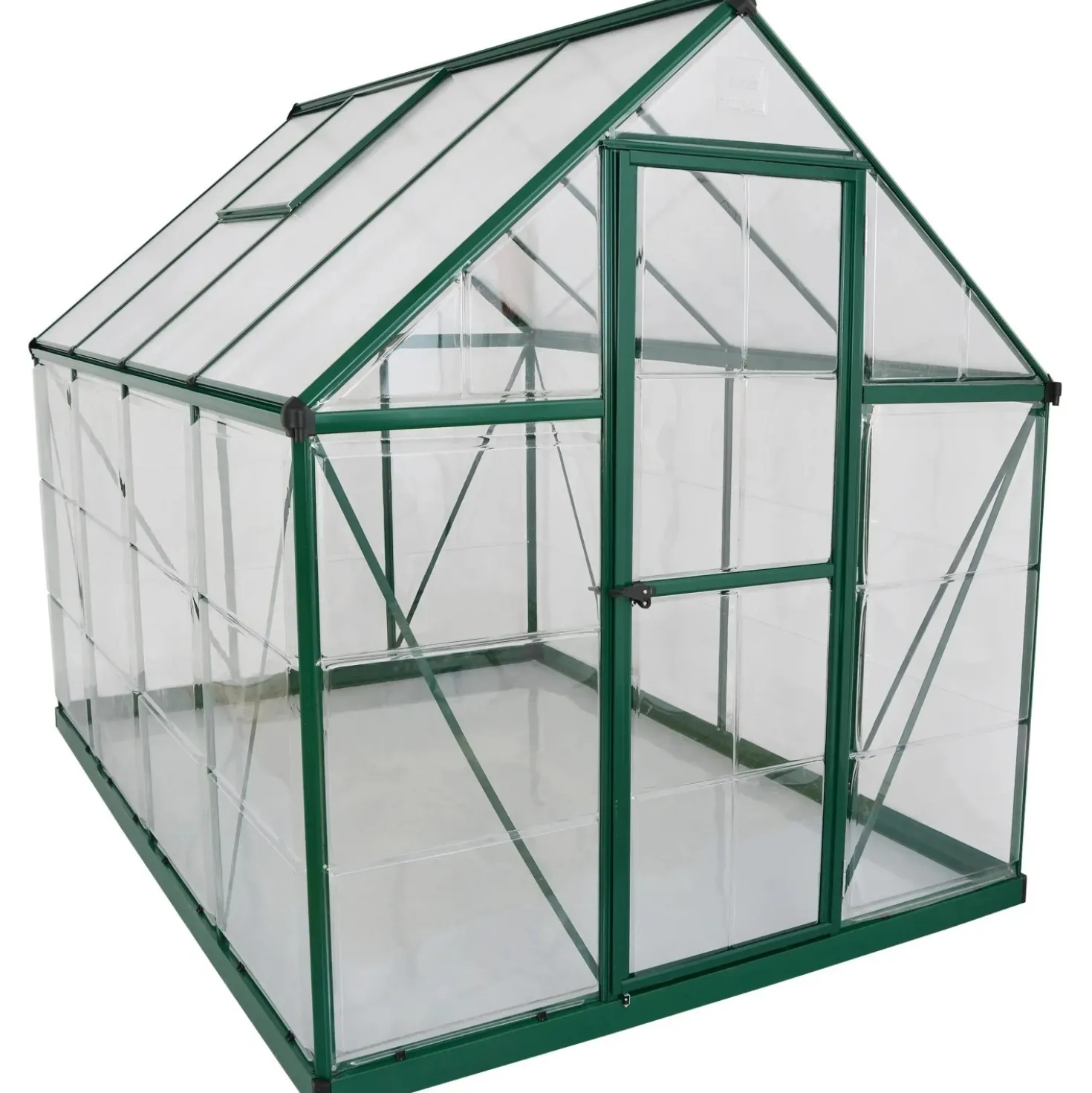 Serra da giardino Palram Canopia Hybrid 2,5x1.9 verde pareti laterali chiare