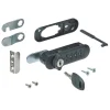 Serratura a cilindro con porta cerniera destra 24x86,8 mm nero