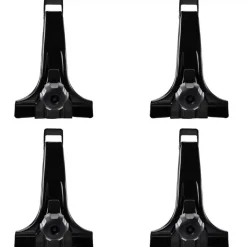 Set 4 piedi da grondina per barre portatutto SquareBar 20 cm 100 Kg