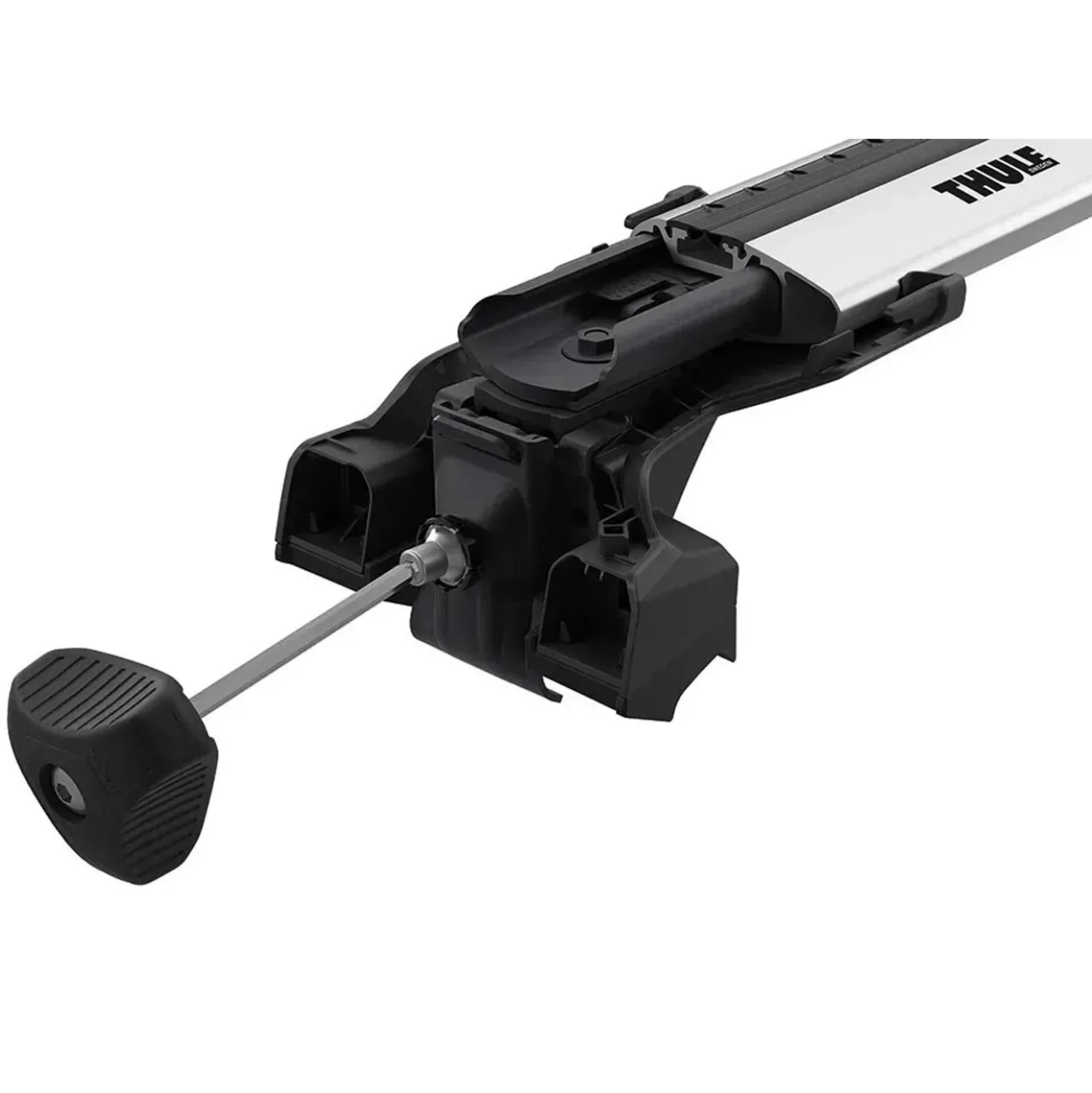 Set 4 piedi Edge Flush Rail per barre portatutto P 75 Kg