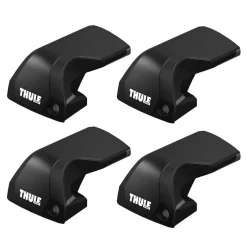 Set 4 piedi Edge Flush Rail per barre portatutto P 75 Kg