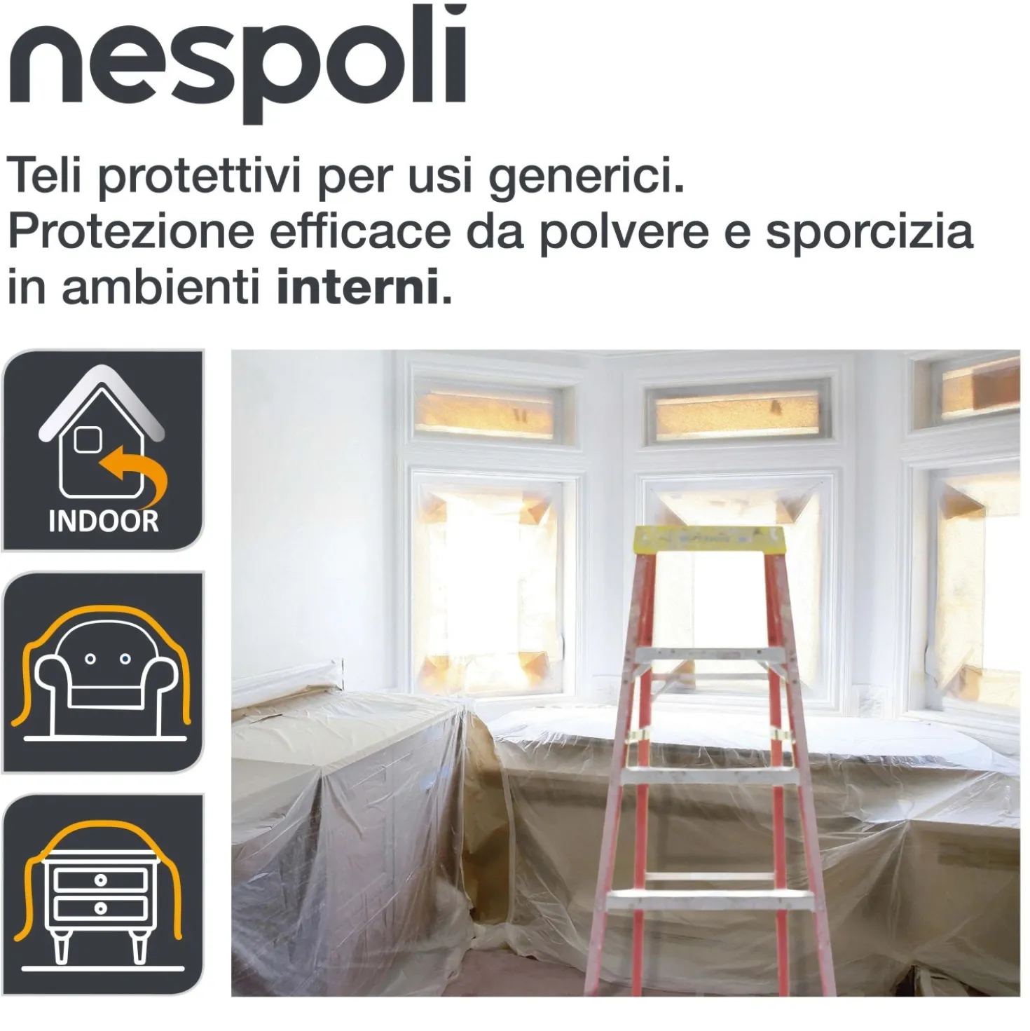 Set 5 teli copritutto