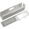 Set accessori lavello Idrostile acciaio inox 408x50 mm acciaio spazzolato