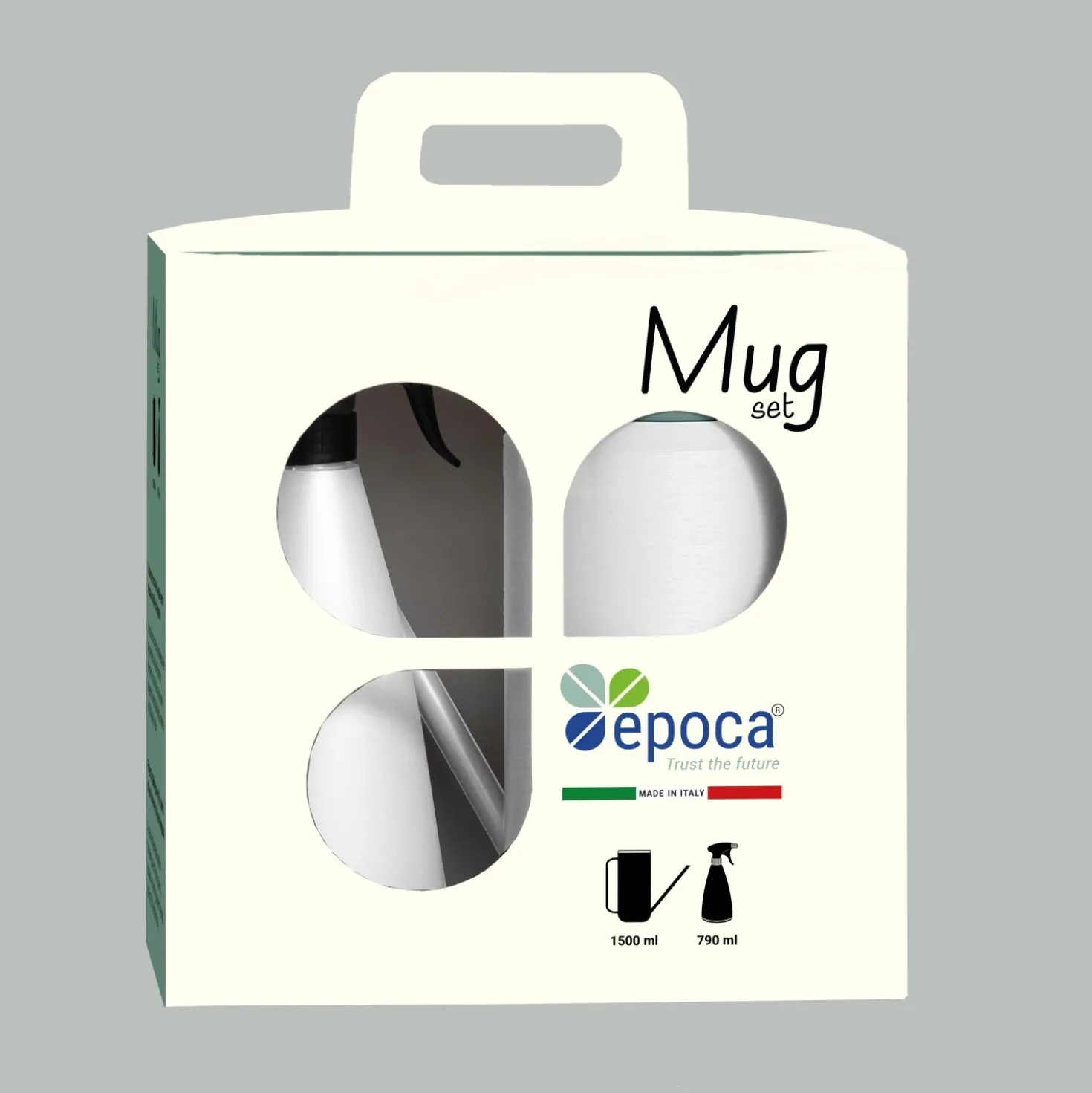 Set annaffiatoio e spruzzino mug set Snowy
