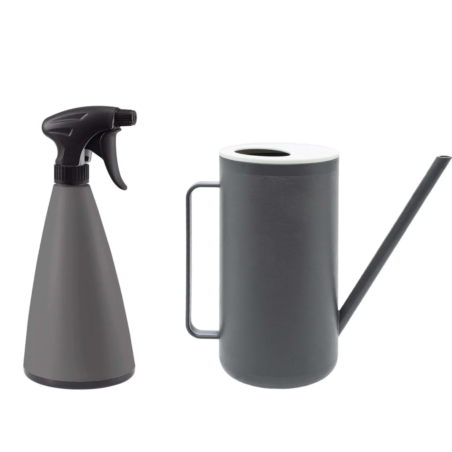 Set annaffiatoio e spruzzino mug set Antracite