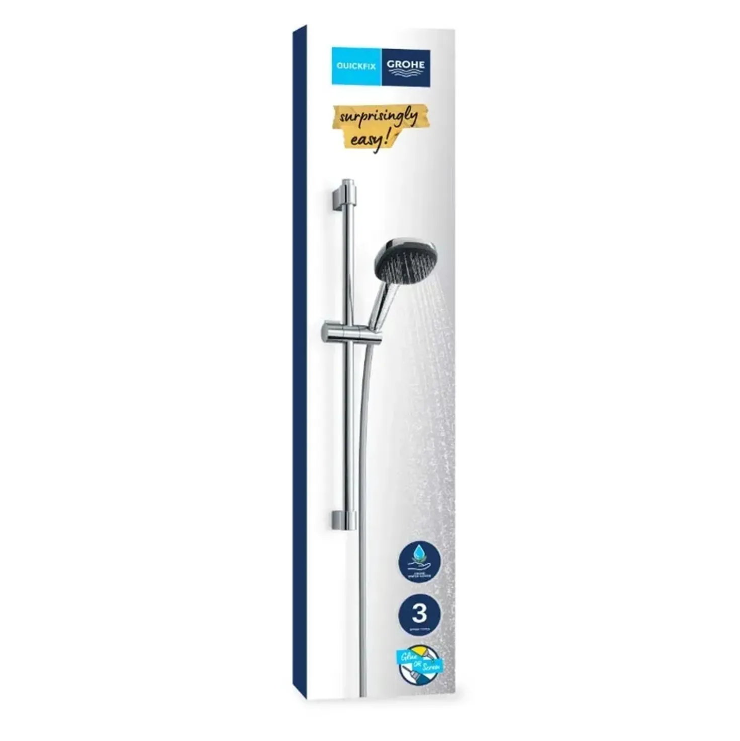 Set asta doccia a 3 getti Grohe Vitalio Comfort 110