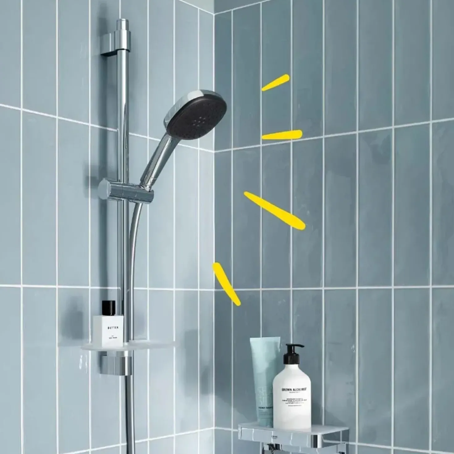 Set asta doccia a 3 getti Grohe Vitalio Comfort 110