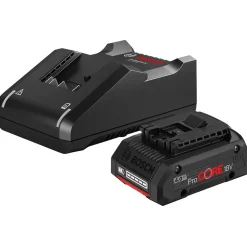Set avviamento batteria Bosch 1x ProCORE18V 4,0 Ah caricabatterie GAL 18V-40