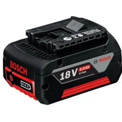 Set avviamento Bosch Professional batteria GBA 18 V 4 Ah e caricabatt GAL 18V-40