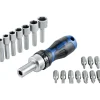 Set Cacciavite a cricchetto e punte 18 pz