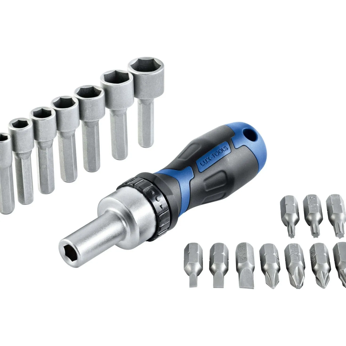 Set Cacciavite a cricchetto e punte 18 pz