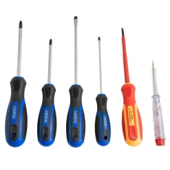 Set cacciaviti assortiti in acciaio cromo vanadio 6 pz