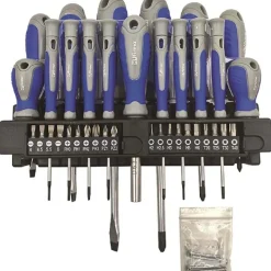 Set cacciaviti e inserti 37 pz