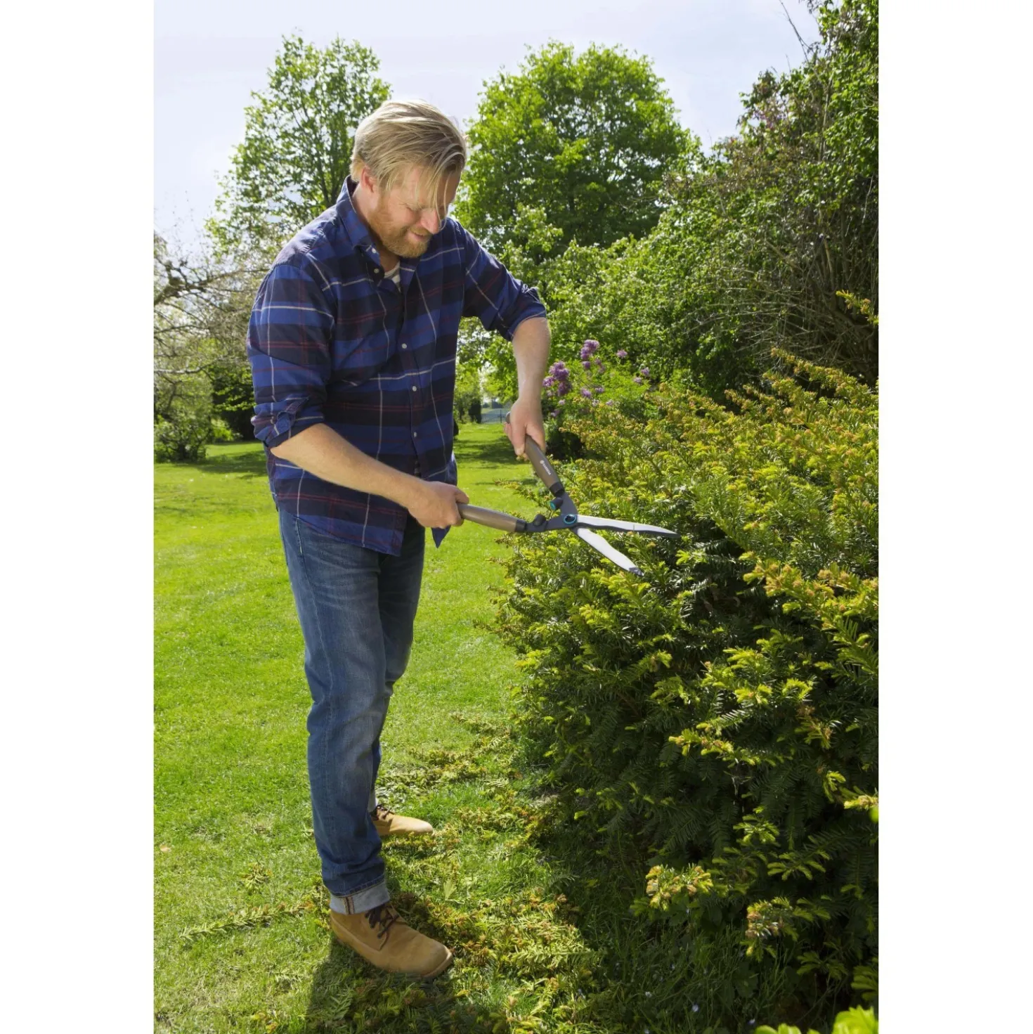 Set cesoie per siepi e forbici da giardino Gardena EasyCut