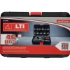Set chiavi a bussola e inserti 1/4" lti 46 pz