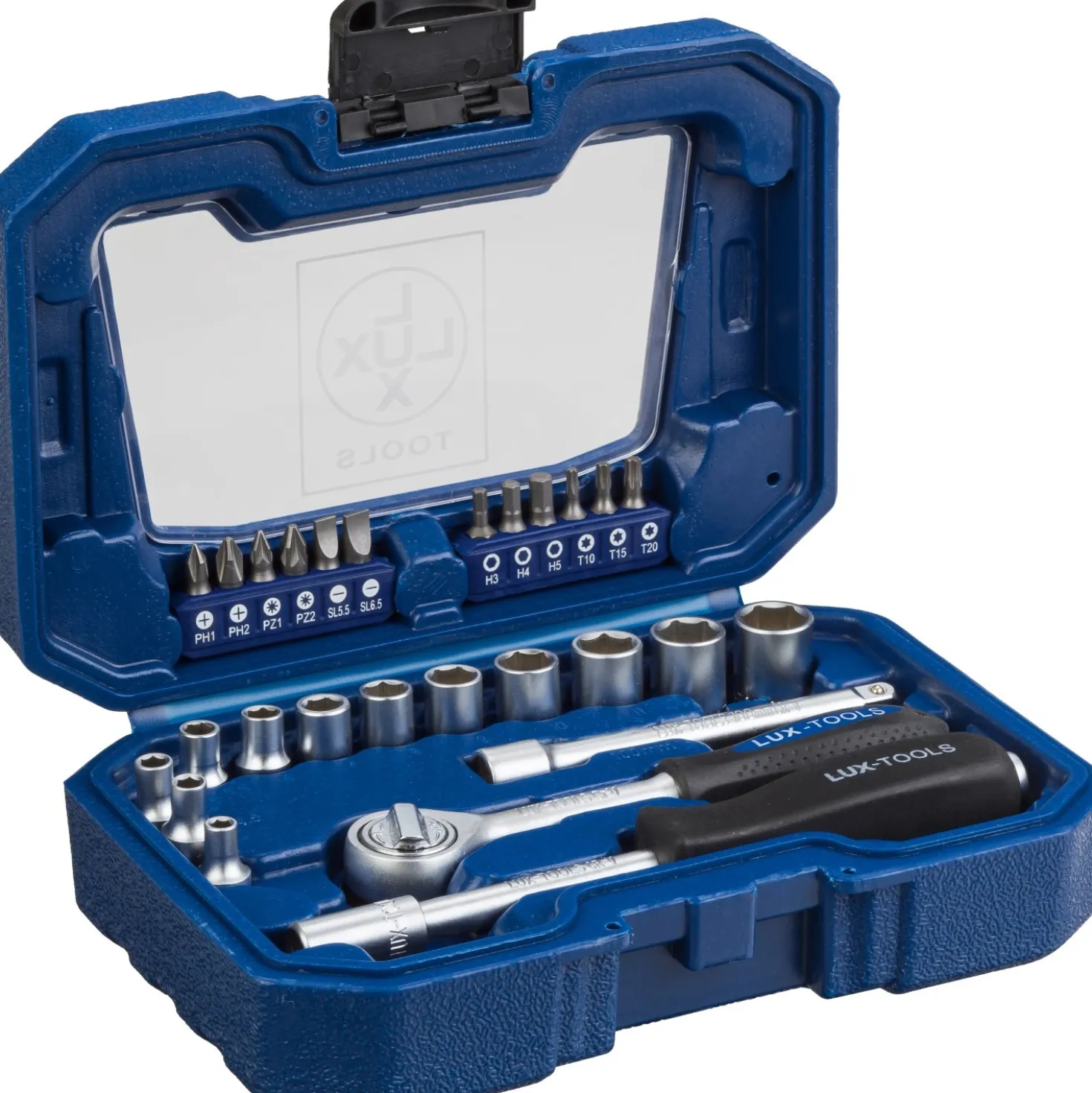 Set chiavi a bussola LUX-TOOLS Classic 22 pz