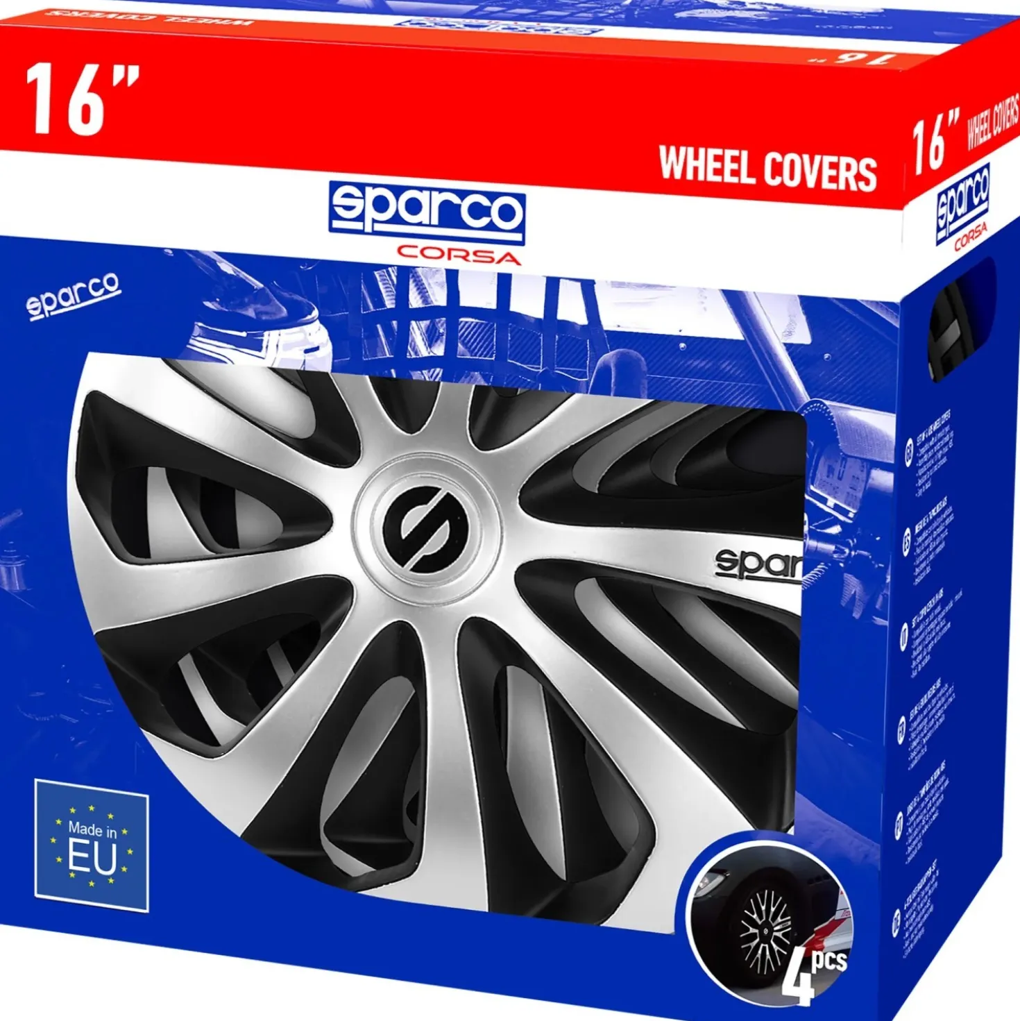 Set copriruota Sparco 16"