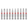 Set di bit Einhell in formato tascabile 10 pz 50 mm