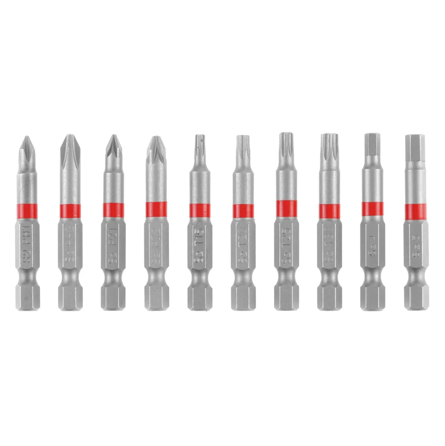 Set di bit Einhell in formato tascabile 10 pz 50 mm