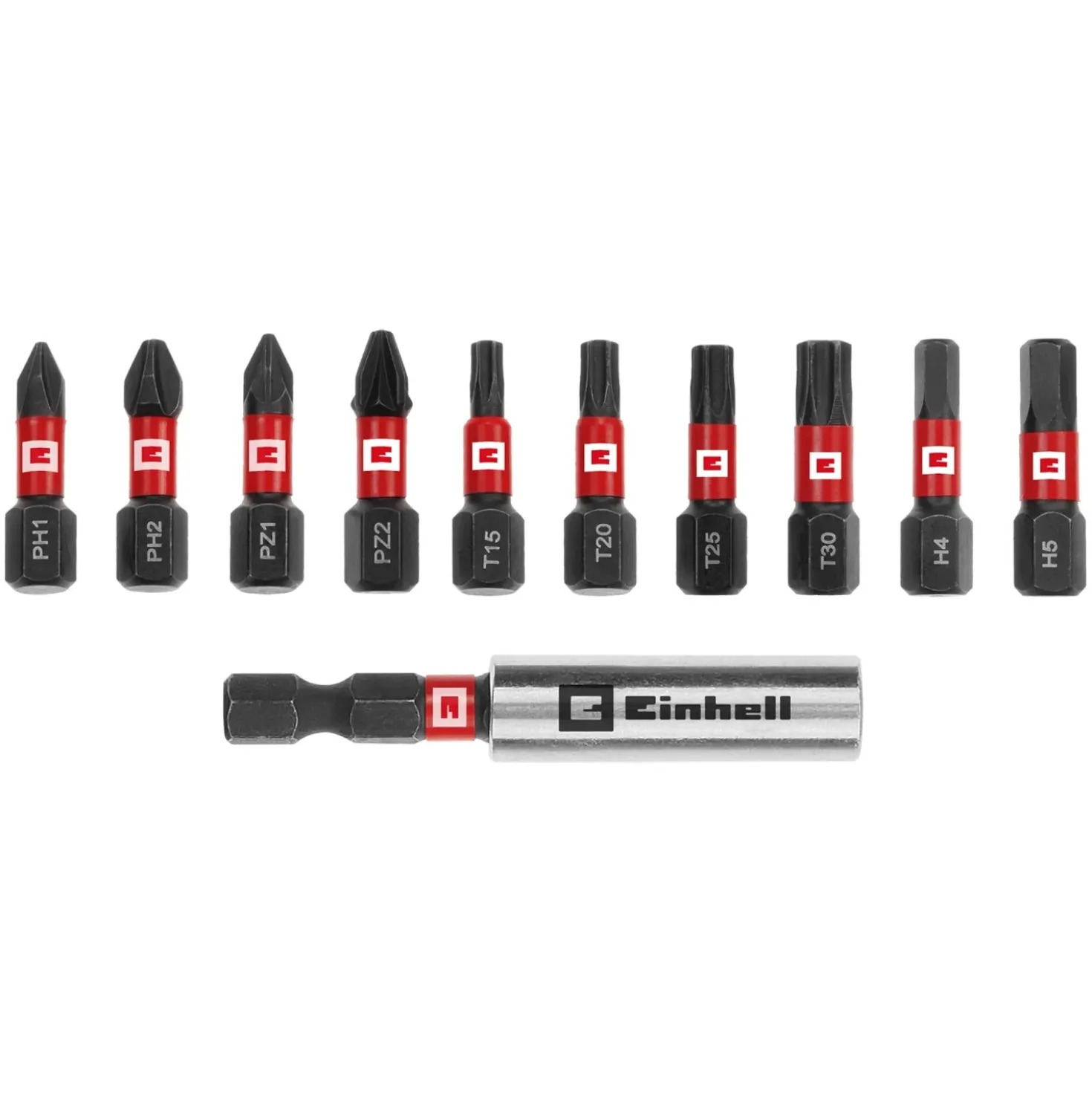 Set di inserti Einhell Impact tascabile 11 pz