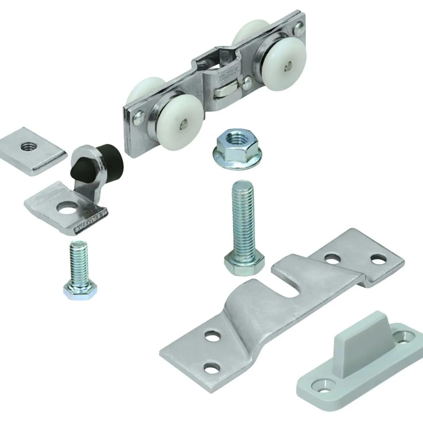 Set di montaggio per porta in legno Hettich TopLine 1 P 40 kg acciaio zincato