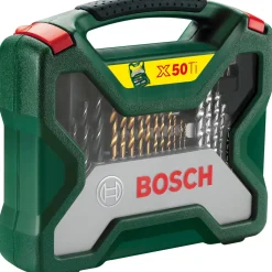 Set di punte e bit avvitamento X-Line con rivestimento TiN 50 pz