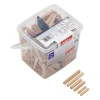 Set di tasselli per legno LUX-TOOLS in secchiello 400 pz