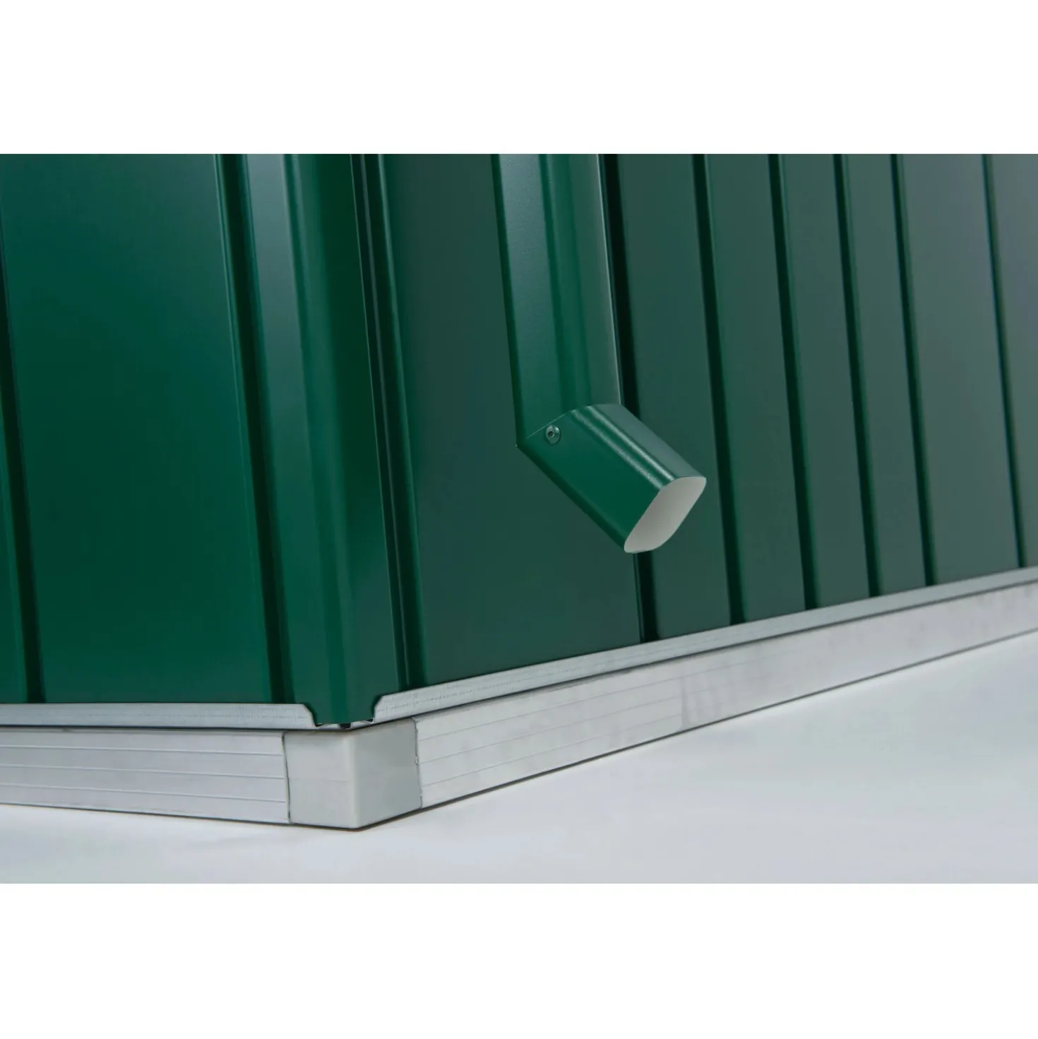 Set di tubi di scarico Biohort casetta Europa grigio scuro metallizzato