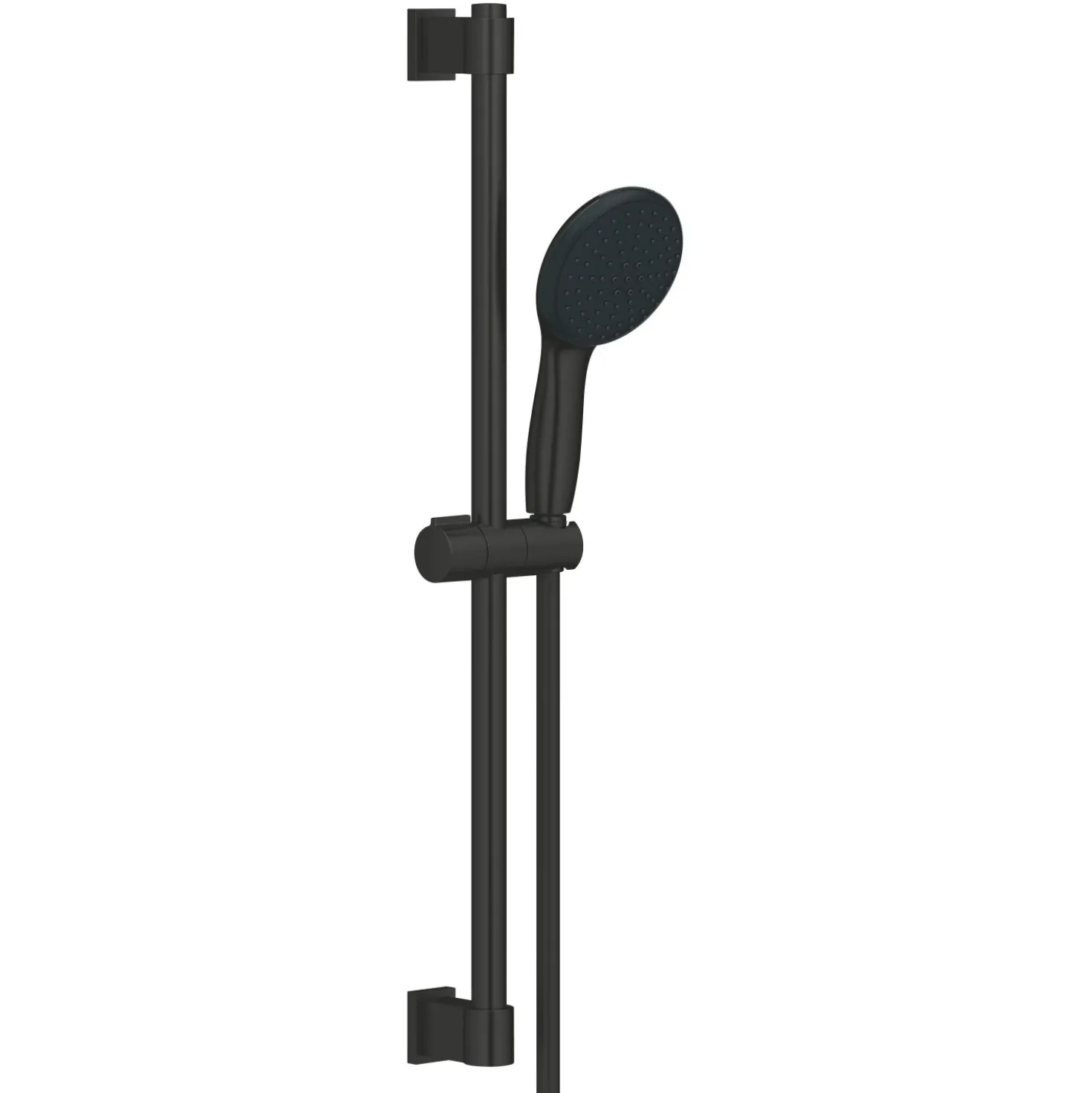 Set doccia Grohe Vitalio Start 110 Nero opaco con 2 tipi di getto Quickfix