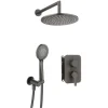 Set doccia incasso con box miscelatore Rodas Idrostile titanio
