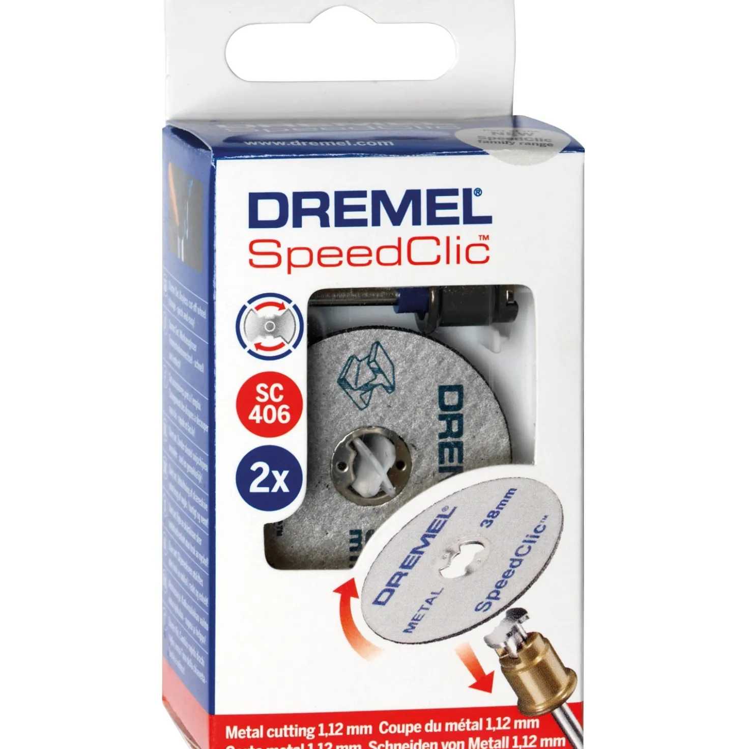 Set EZ SpeedClic Starter Set SC406 Dremel