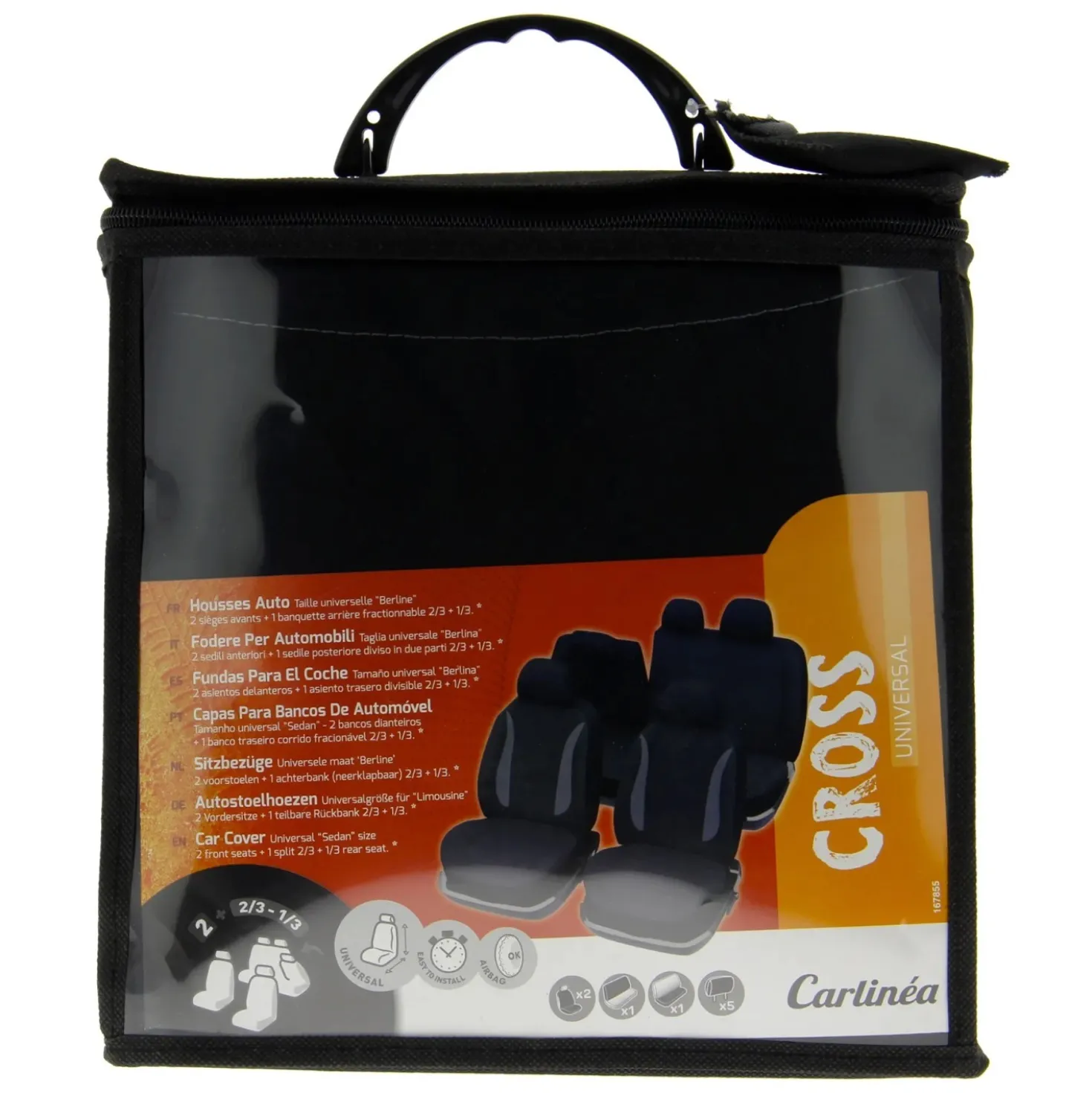 Set fodere Cross universali compatibili con airbag laterali