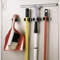 Set ganci porta con ganasce di supporto in plastica 5 pz