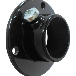 Set ghiere con vite per tubo nero