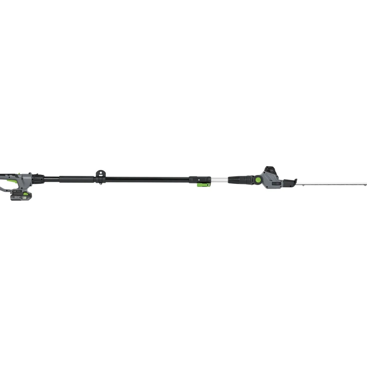 Set 2in1 tagliasiepi telescopico a batteria e sega per rami LUX A-HS-20/41T