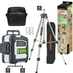 Set laser tridimensionale Laserliner CompactPlane-Laser 3G