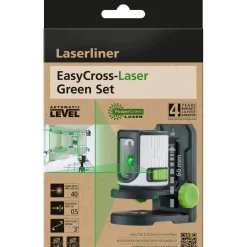 Set livella laser a raggio incrociato Laserliner EasyCross Laser Green