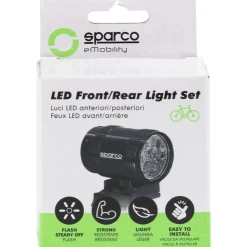 Set luce anteriore/posteriore Sparco