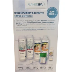 Set per la cura della vasca idromassaggio Planet Spa con ossigeno attivo
