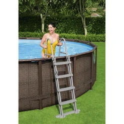 Set piscina fuori terra Bestway® Power Steel™ Swim Vista™ II 4.88 m x 1.22 m
