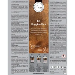 Set pittura effetto ruggine Fleur Real Rust 130 ml