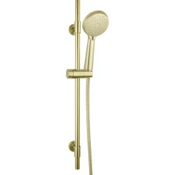 Set saliscendi doccia 66 cm Young inox oro opaco