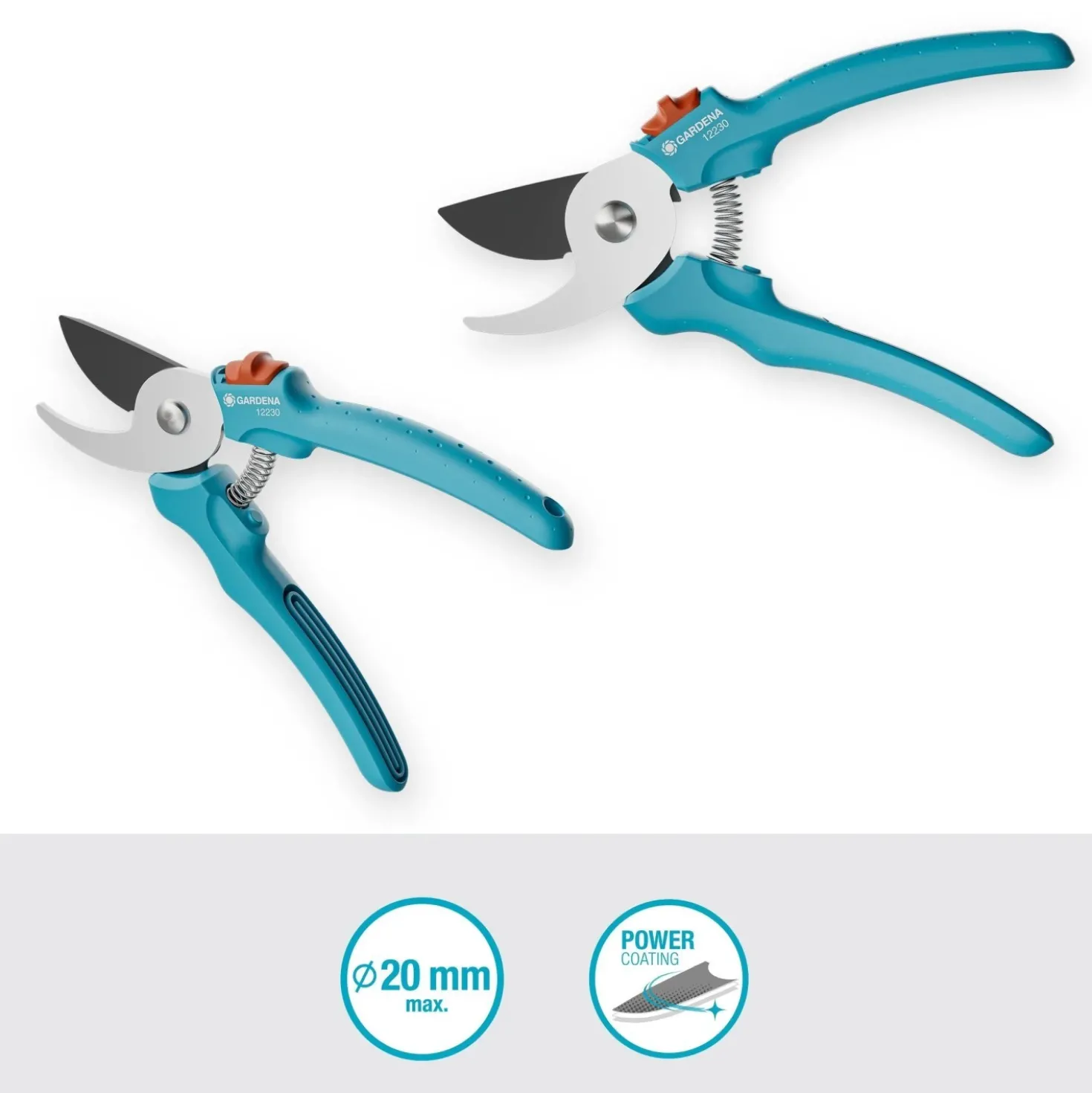Set troncarami e forbici da giardino Gardena ideale per legno fresco