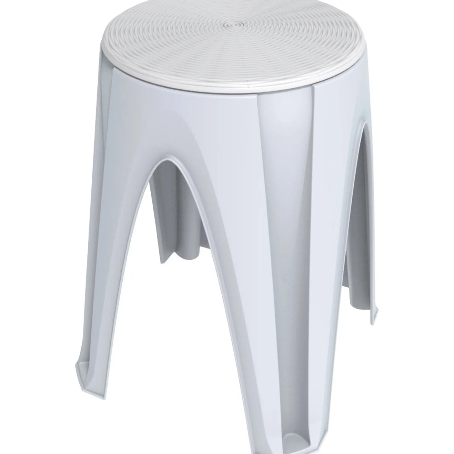 Sgabello da cucina in plastica p/max 150 kg