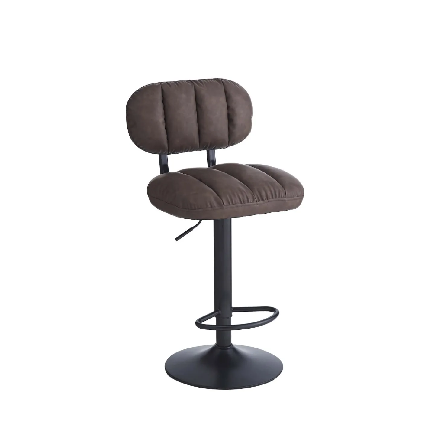 Sgabello estensibile Tati 43x40x61/81 cm Brown 4 pz
